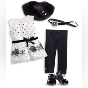 American Girl Truly Me - Black and White Outfit- Doll Not Included